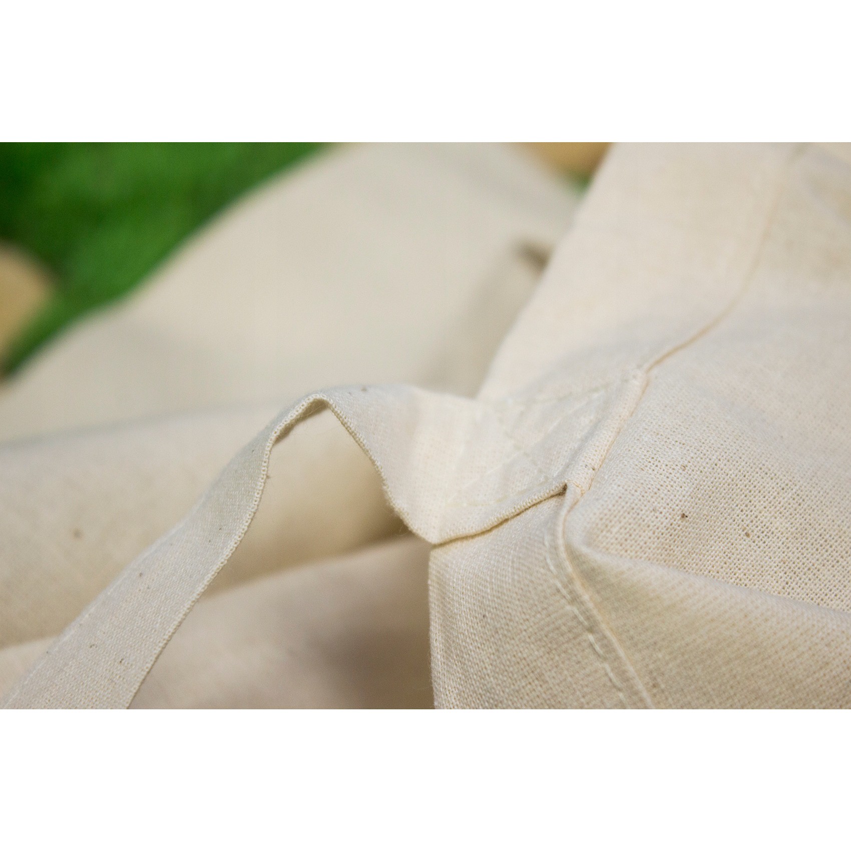 Baumwoll-Einkaufstasche ECO beige 38x42cm megamix.sk
