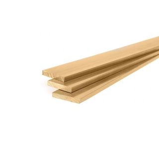 Flachstahlstange aus Messing 25x5 mm