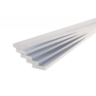 Aluminium-Flachstabstange 45x10 mm