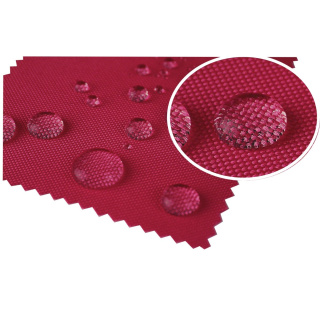 Wasserabweisender Teflonstoff bordeaux 160 cm 1 lfm