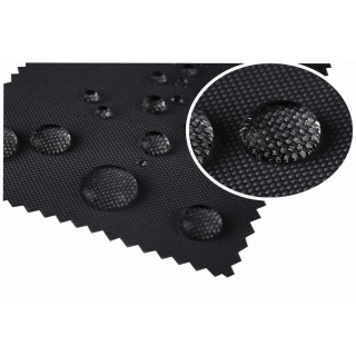 Wasserabweisender Teflonstoff schwarz 160 cm 1 lfm