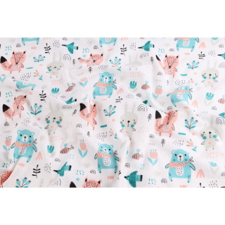 Farbige Flanellwindeln 70x80cm 100 % Baumwolle