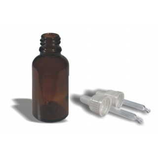Flaasche 30ml Apothekerflasche mit Pipette und Schraubverschluss