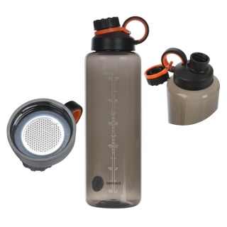 Wasserflasche schwarz Casno 1500ml