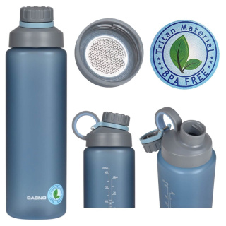 Wasserflasche blau Casno 1000ml