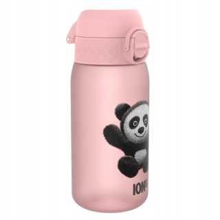 Wasserflasche für Kinder, BPA-frei, Panda-Rosa, 0,4 l