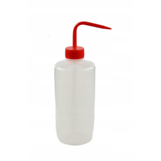 Flasche mit Sprühkopf LDPE 1000ml mit rotem Verschluss