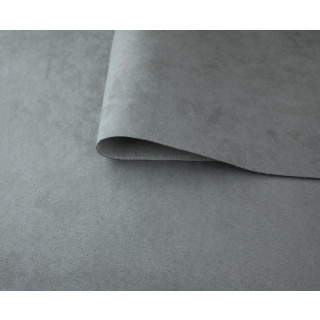 Polsterstoff NUBUK grau – Wildlederoptik
