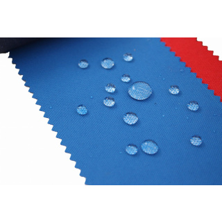 Wasserdichter Stoff mit UV-Schutz blau