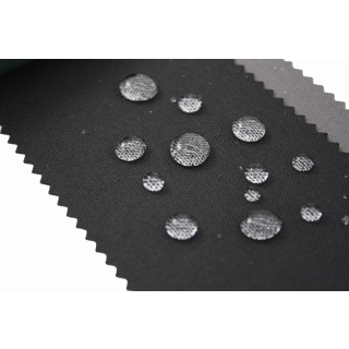 Wasserdichter Stoff mit UV-Schutz schwarz