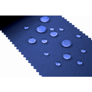 Wasserdichter Stoff mit UV-Schutz dunkelblau