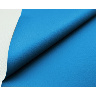 PVC-Eko-Leder azurblau 140 cm x 0,5 m