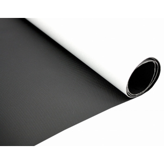 Selbstklebender Eko-Lederstoff mit Carbonmuster schwarz 50x140 cm