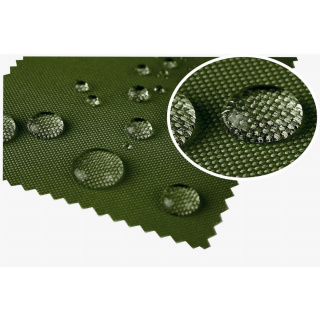 Wasserabweisender Teflonstoff khaki 160 cm 1 lfm