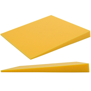 Akustikplatte gelb KEIL abgeschrägt 50×50 cm Dicke 5 cm