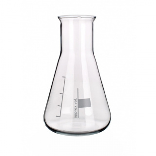 Kegelförmige Flasche 200ml mit weitem Hals