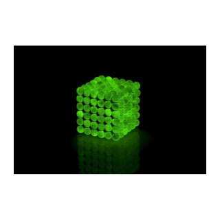 Fluoreszierende Magnetkugeln 5 mm 216 Stück + Box