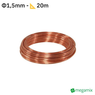 Kupferdraht Φ1,5mm 20m