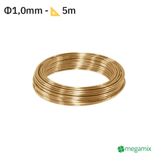 Messingdraht Φ1,0mm 5m