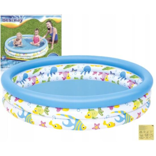 Aufblasbares Kinderbecken rund Bestway 122 x 25 cm