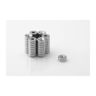 Neodym Magnet unter der Schraube MP 10x(7x3,5)x5 N38