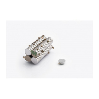 Neodym Magnet mit 3M-Kleber MW 10x2 N38