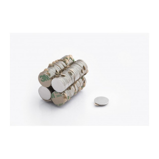 Neodym Magnet mit 3M-Kleber MW 15x1 N38