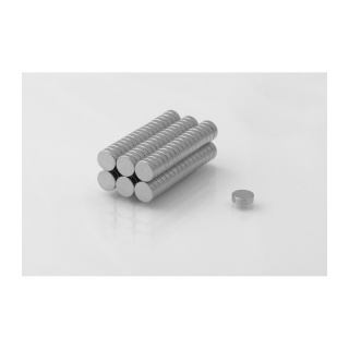 Neodym Magnet 20 Stk Zylinder MW 6x2 N38