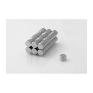 Neodym Magnet 10 Stk Zylinder MW 8x4 N38