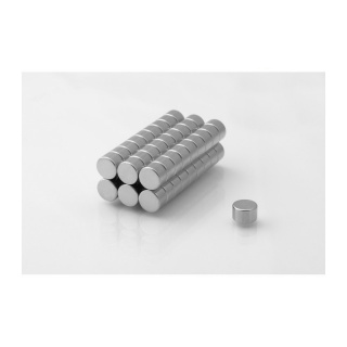 Neodym Magnet 10 Stk Zylinder MW 8x5 N38