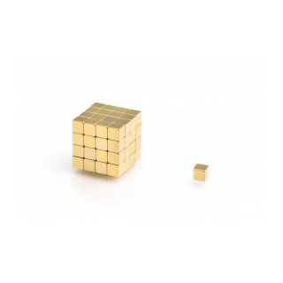 Vergoldeter Magnet 10 Stk MPL 5x5x5 N38