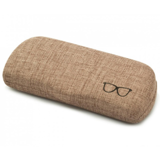 Brillenetui ET-104A hellbraun