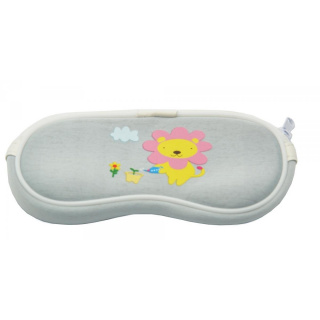 Etui für Kinderbrillen grau mit Löwe SC-10B