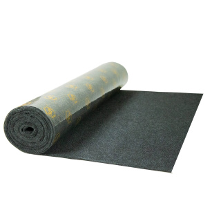 Selbstklebender dunkelgrauer Teppich 2mm 25x100cm