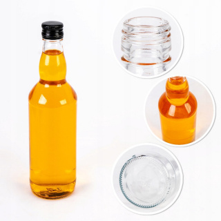 Glasflasche 500ml 24cm MONOPOL