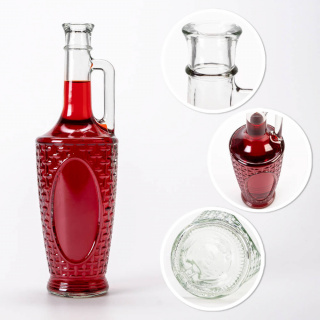 Glasflasche 700ml 29cm GALICIA