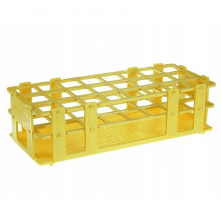 Reagenzglasständer 90 Plätze fi 13 mm (6x15) gelb