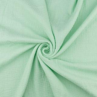 Stoff Musselin Baumwolle Limette 100% Baumwolle 0,5m