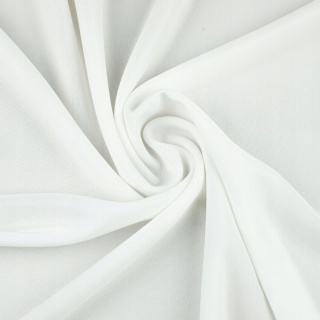 Stoff Strickware glänzend weiß 0,5m