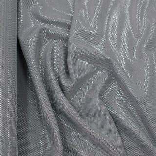 Abendstoff Strickware mit silbernem Faden 0,5m