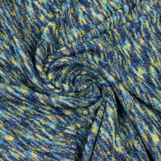 Pulloverstoff Strickware buntes Muster 0,5m