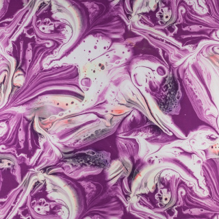 Stoff Jersey ITY lila glatt Muster Strickware 0,5m