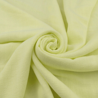 Stoff Leinen Palermo helles Zitronenleinen 0,5m