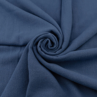 Leinenstoff Palermo grau-blau Leinen 0,5m