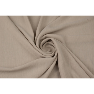 Stoff American Krepp beige elastisch 0,5m