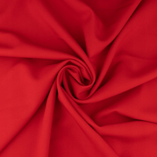 Stoff Panama rot universell für Vorhänge glatt ohne Muster 0,5m