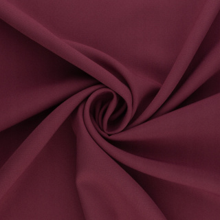 Stoff Panama karminrot universell für Vorhänge glatt ohne Muster 0,5m