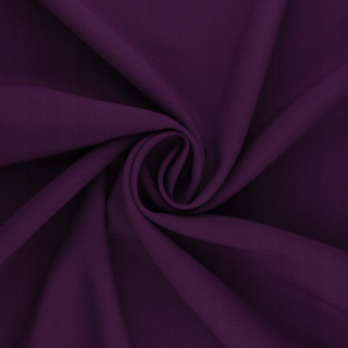 Stoff Panama Blaubeere universell für Vorhänge glatt ohne Muster 0,5m
