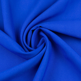 Stoff Panama kobaltblau universell für Vorhänge glatt ohne Muster 0,5m