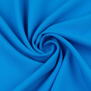 Stoff Panama Schlumpfblau universell für Vorhänge glatt ohne Muster 0,5m